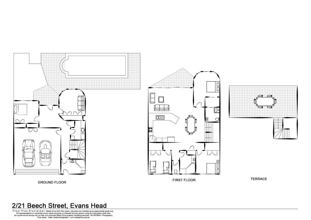 Апартаменти The Sails - Unit 2 - 21 Beech Street Еванс-Гед Екстер'єр фото